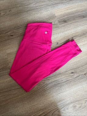 lululemon hot pink leggings